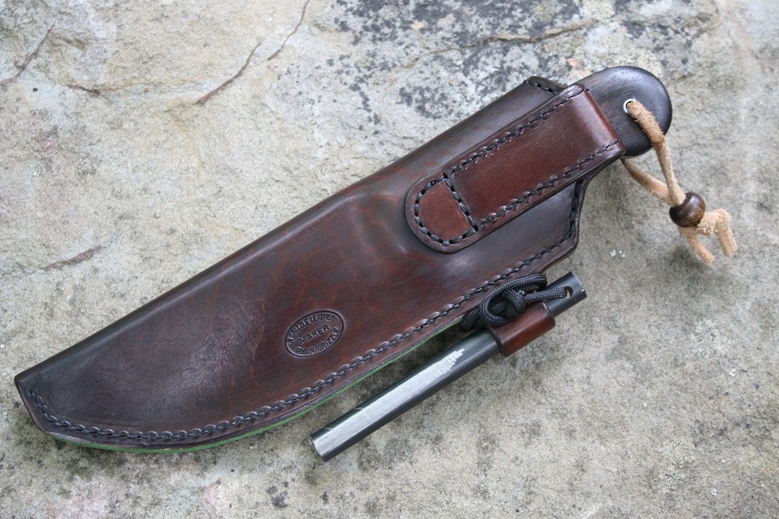 BGS11 Handmade Leather Sheath for Custom Knife-Knife Sheath-Well Stitched 
