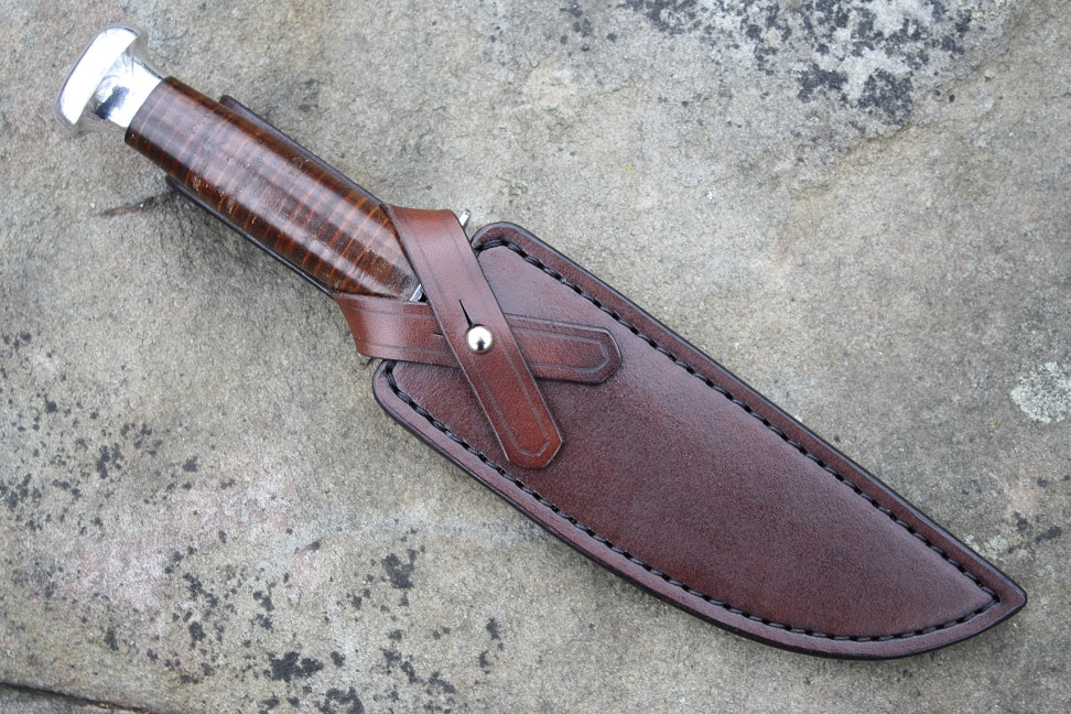 Handmade Leather Sheath for Custom Knife-Knife Sheath Cover Pouch BGS8 